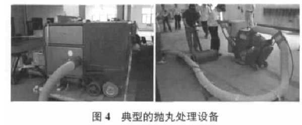 图4 典型的抛丸处理设备