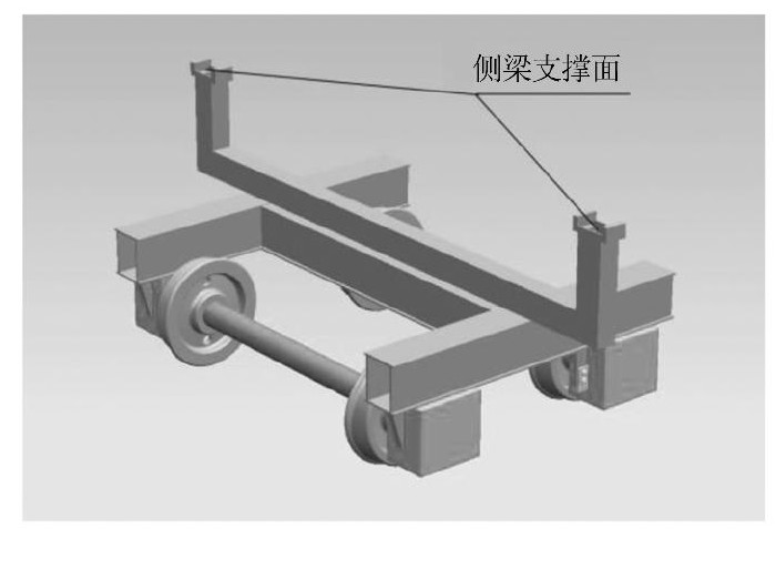 图2 支撑侧梁方案