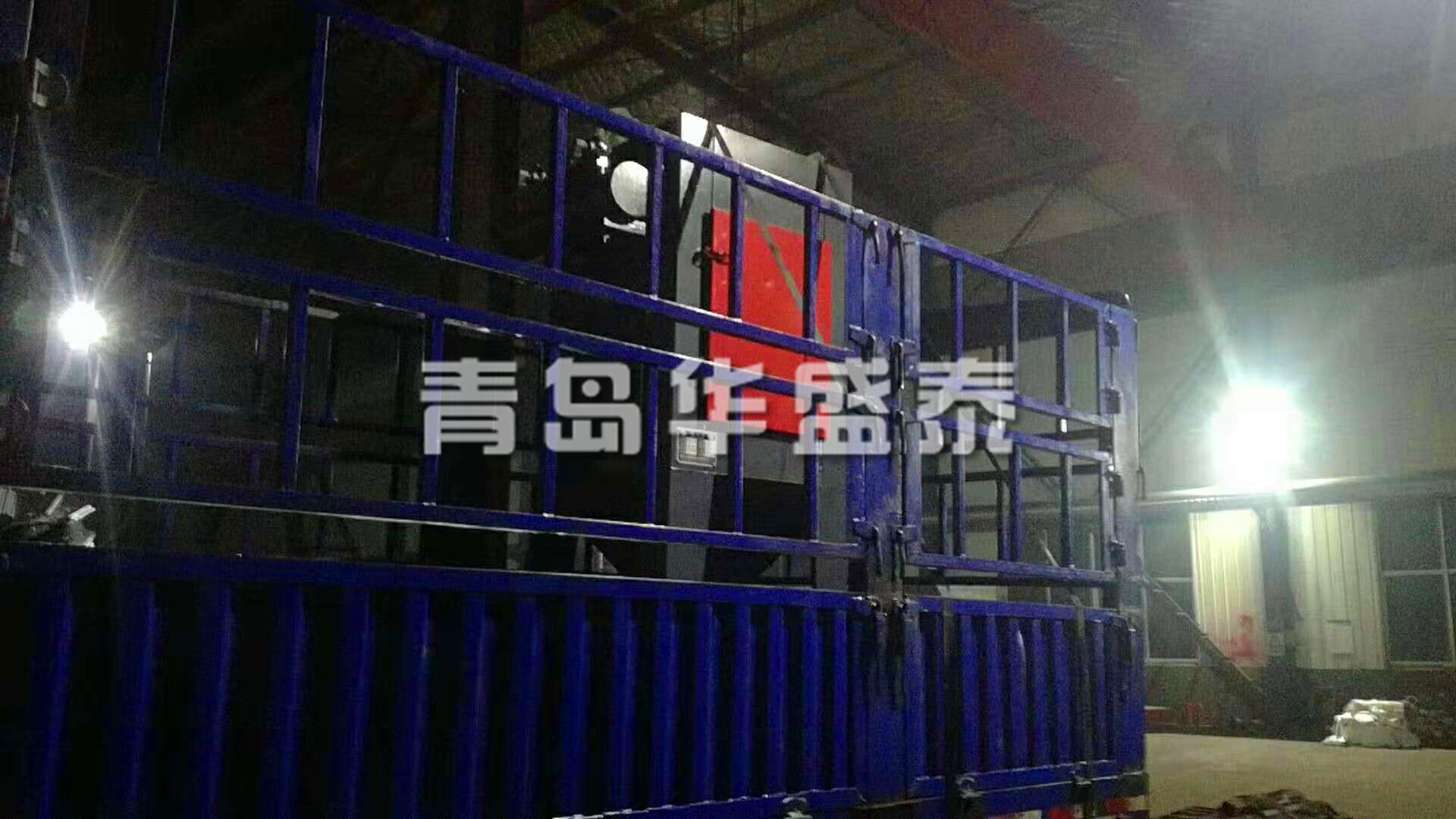 陕西宝鸡376发货双钩抛丸清理机