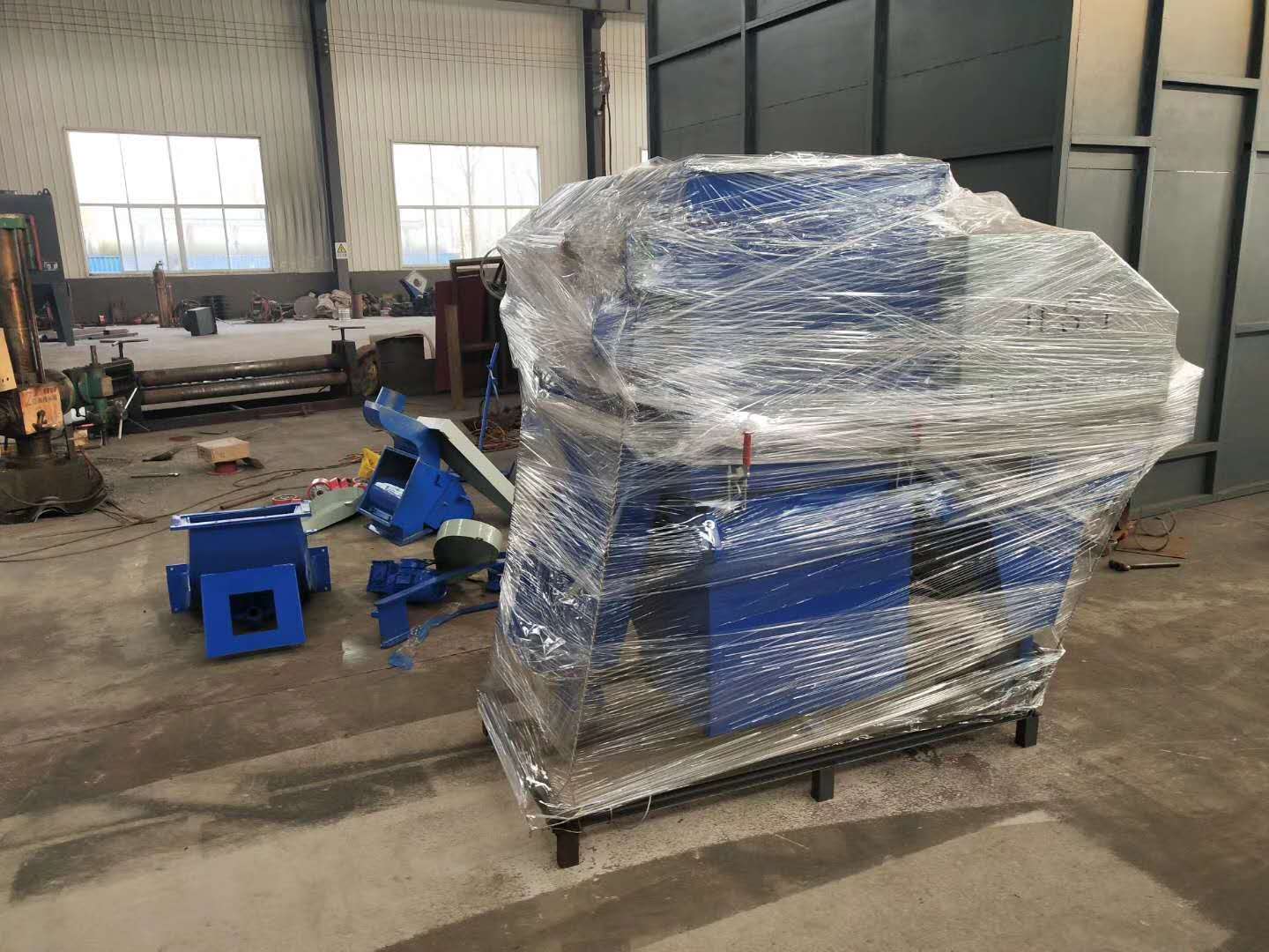 hst550抛丸机发往银川