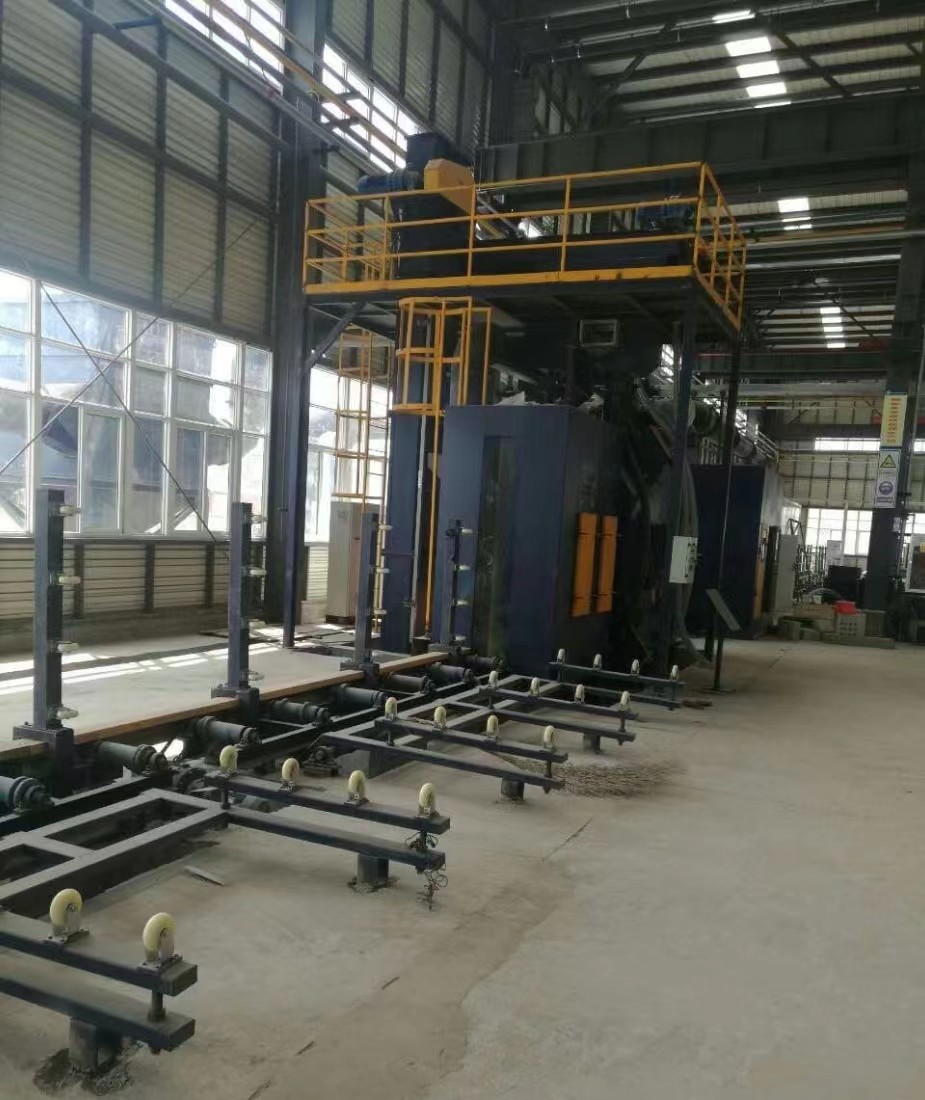 打砂除锈机设备_外壳电机除锈砂机打磨视频_电机外壳打砂除锈机