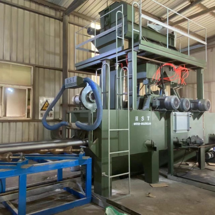 油罐喷砂除锈防腐_油库防腐打砂除锈机_防锈涂油机