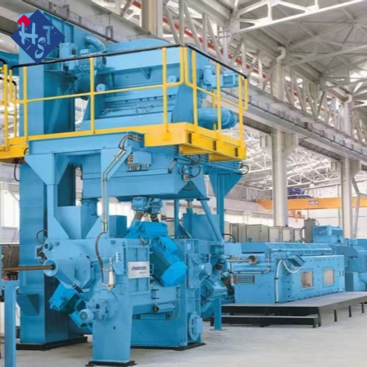 钢材抛丸清理机_钢筋清理抛丸机图片_钢筋抛丸清理机