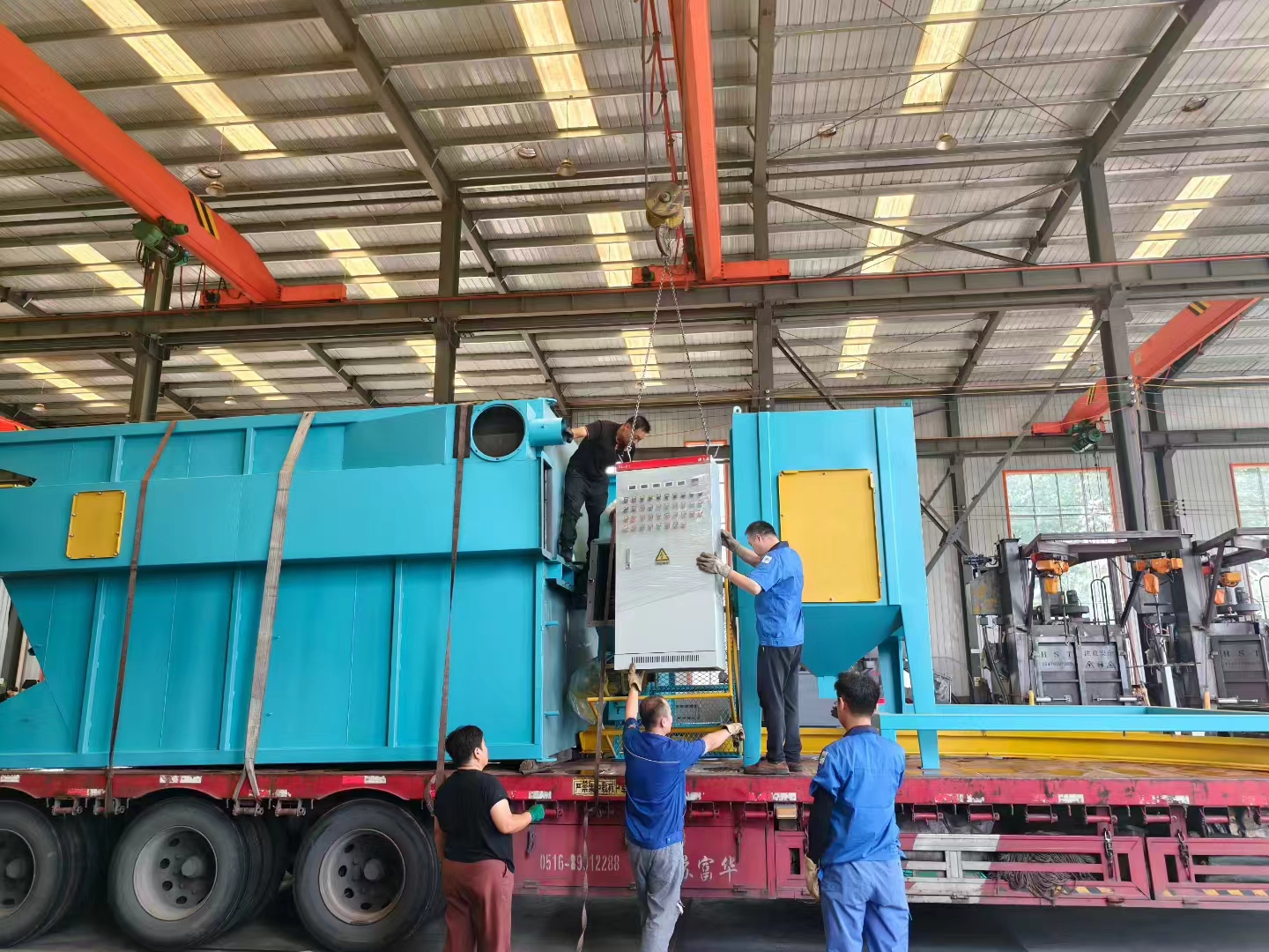 铸造厂抛丸机工作原理_清理铜抛丸机压铸工艺流程_压铸铜抛丸清理机