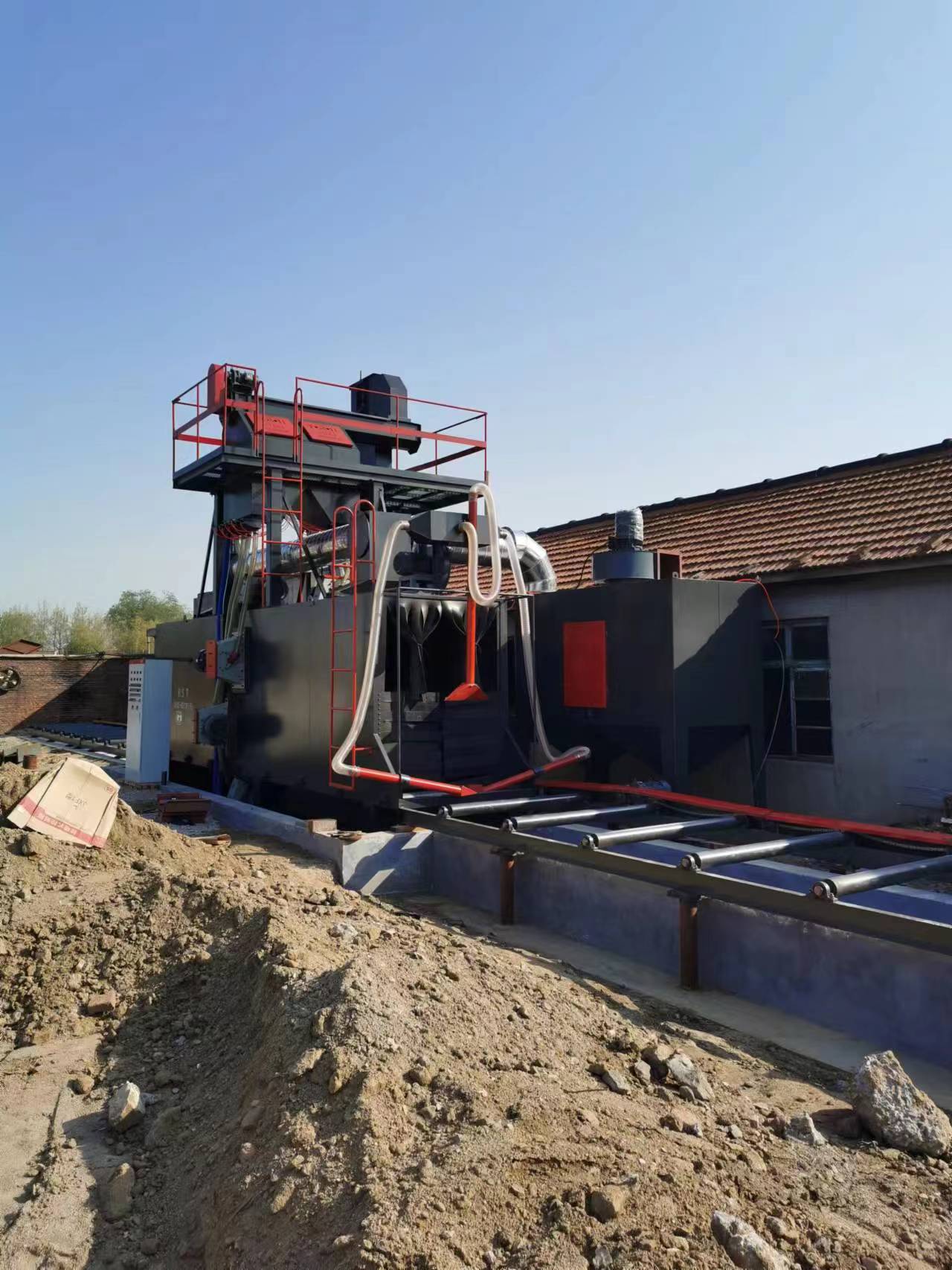 抛丸机供丸阀_阀门清理抛丸机图片_阀门抛丸清理机