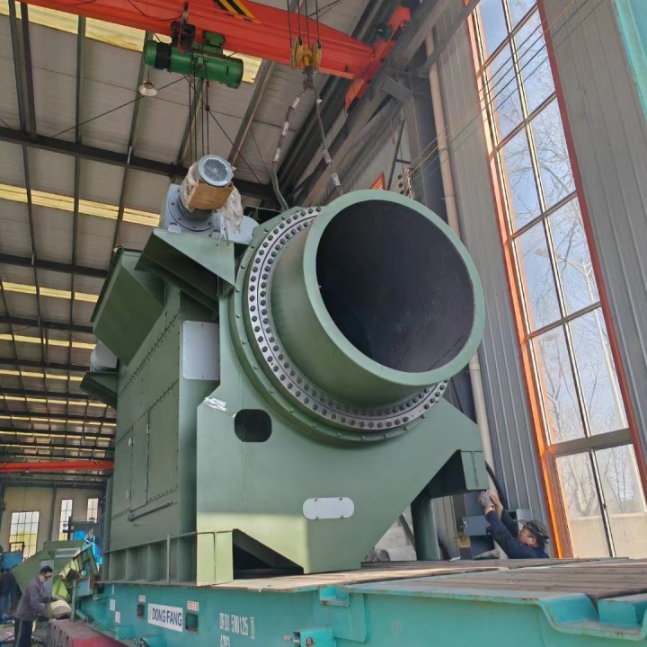 电机壳打砂除锈机_砂带除锈机_打沙除锈机视频