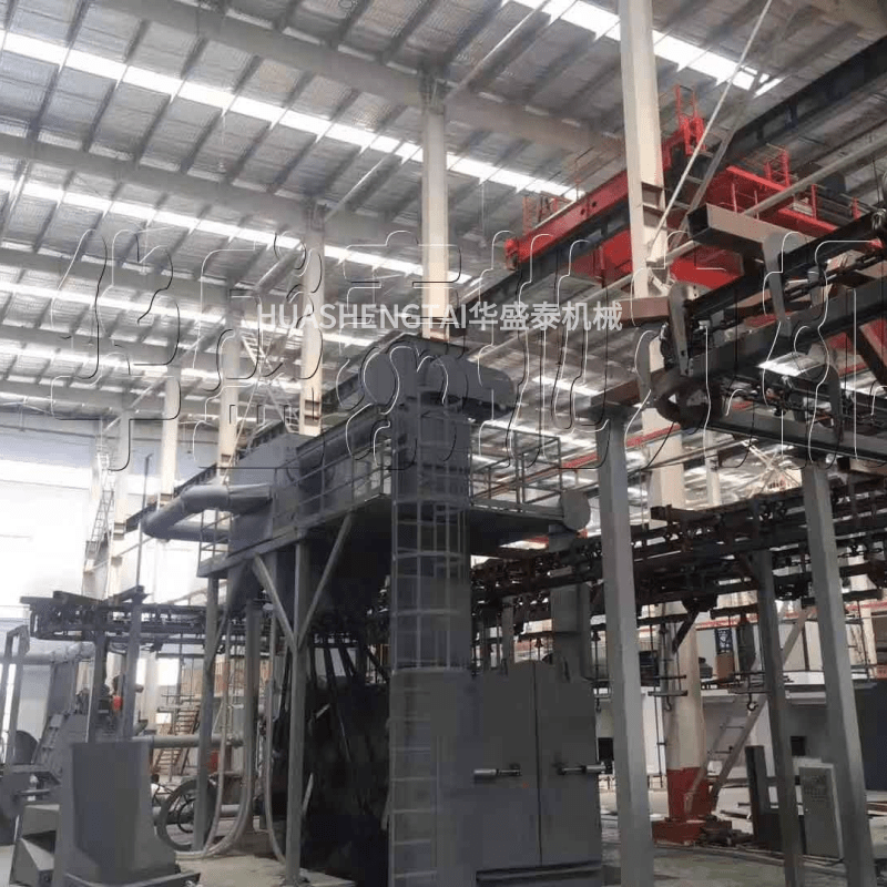 抛丸清理机视频_抛丸机清理机工作原理_挂式抛丸清理机