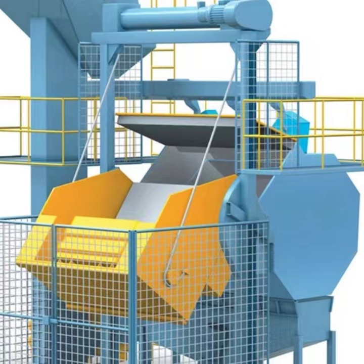 吊钩式抛丸除锈机_除锈机安装视频_吊挂式抛除锈机