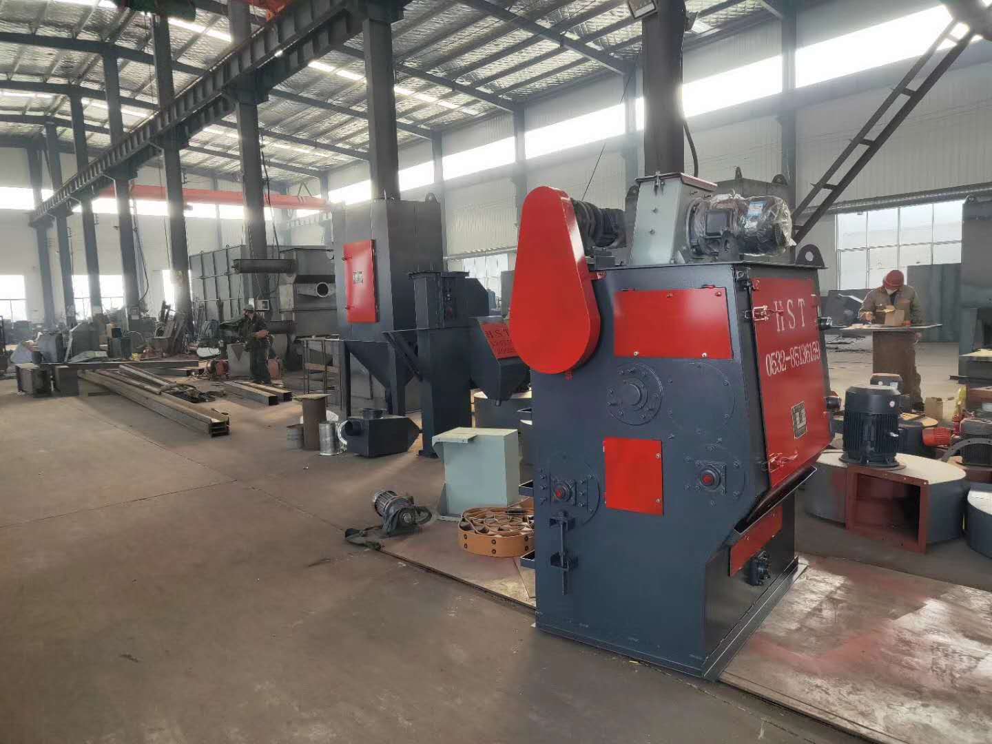 清砂机是什么样子的_链式刮砂机_悬链式打砂清理机