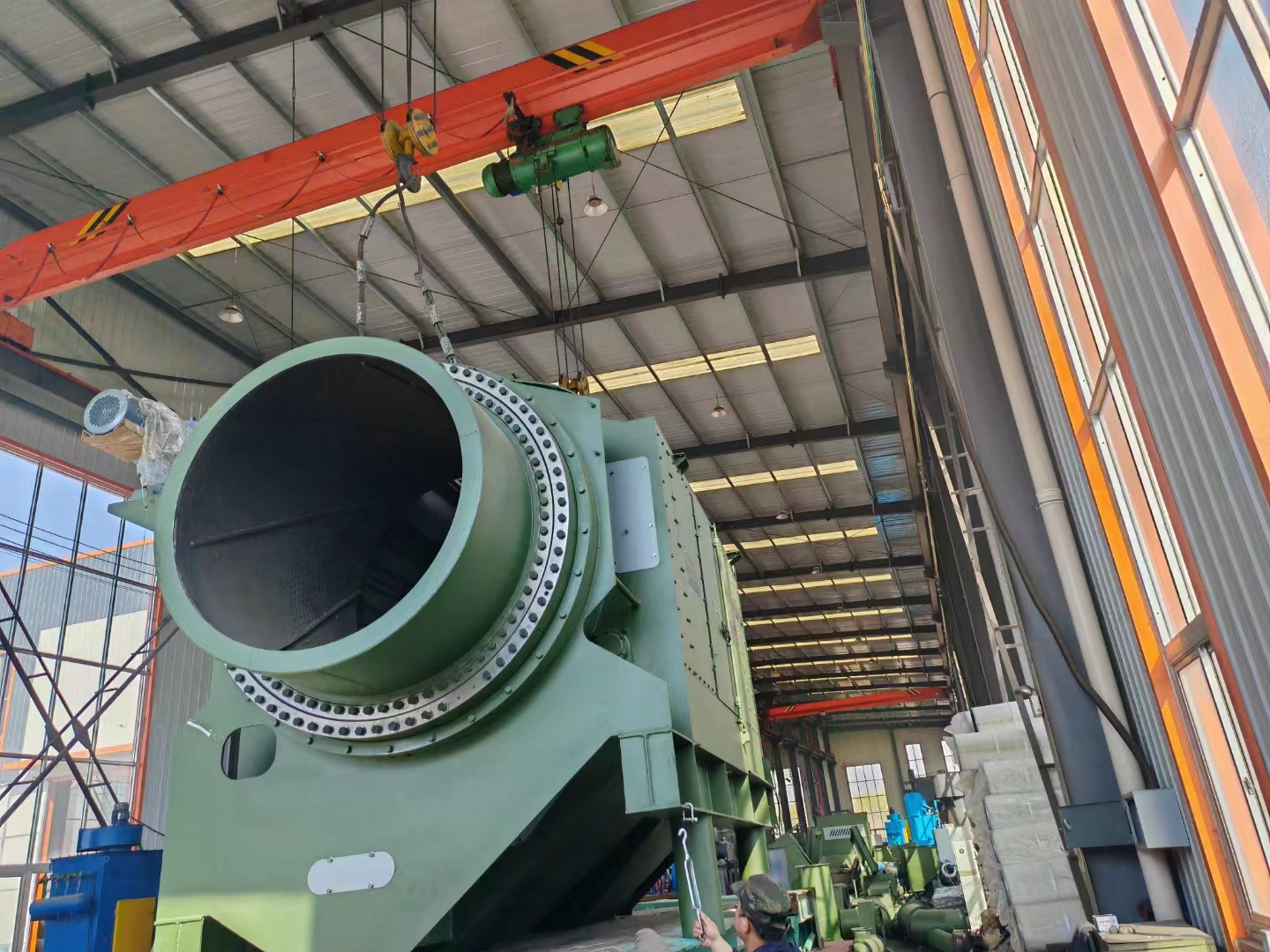 q326履带抛丸清理机_履带通过抛丸清理机_清理抛丸履带机通过什么工作