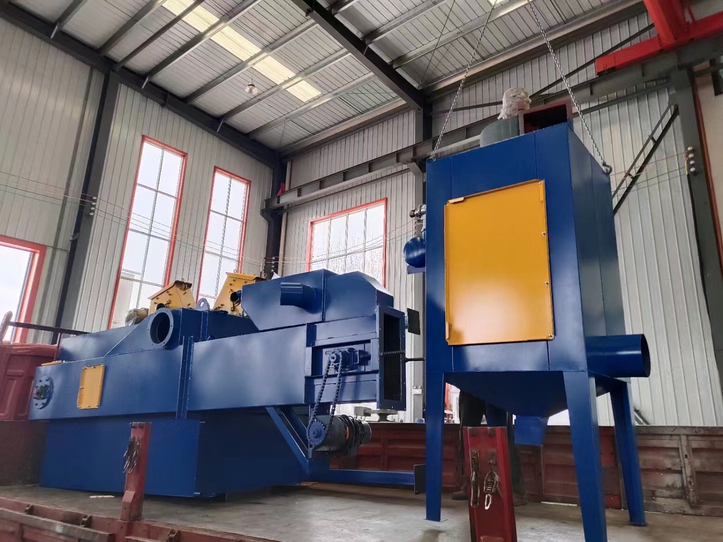 型钢除锈砂机打磨方法_钢砂除锈机是什么样子的_型钢打砂除锈机